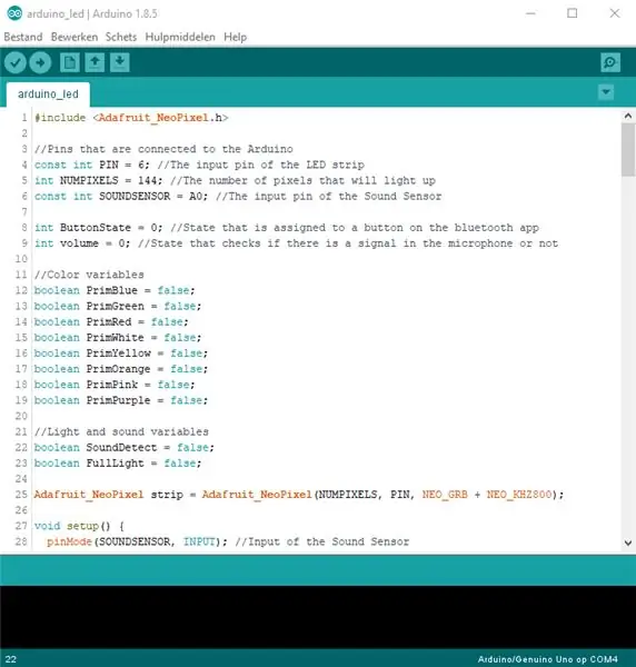 Codifica el Arduino