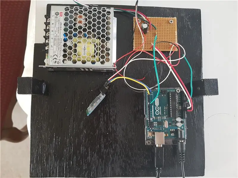 Installeer de elektronica op de achterkant