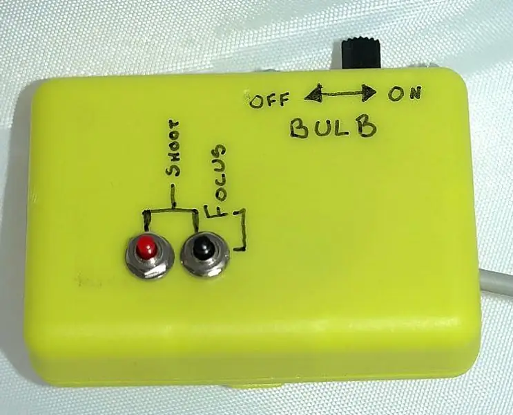 Pelepasan Kabel Jarak Jauh Olympus Evolt E510 (Versi 2 Dengan Fokus Otomatis pada Jarak Jauh): 6 Langkah (dengan Gambar)