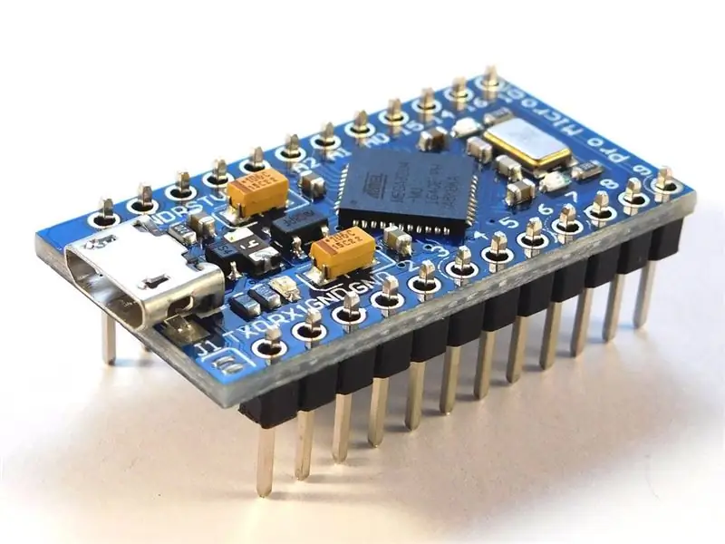 Arduino peles vadības cimds