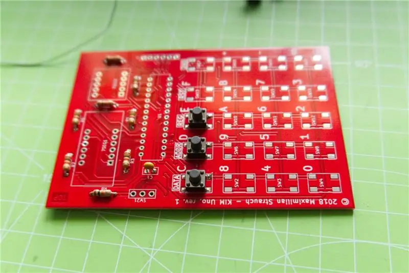 Solda # 2: Montando o teclado