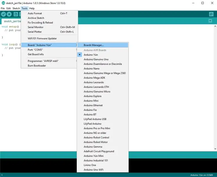 Përgatitja e Arduino IDE - Instaloni modulin NodeMCU