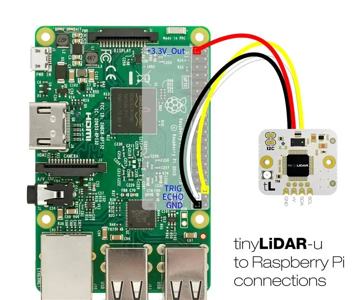 क्या मैं TinyLiDAR का उपयोग स्क्रैच में कर सकता हूँ?: 3 कदम