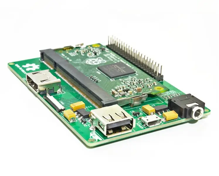 Tsim Koj Tus Kheej Raspberry Pi Compute Module PCB