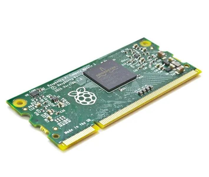 შექმენით თქვენი საკუთარი Raspberry Pi Compute Module PCB