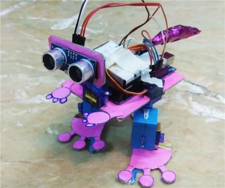 Arduino Bi-ped (baby Dino): 5 stappen