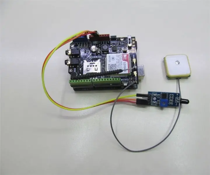 Sim808 va Arduino Uno bilan GPS o'rmon yong'indan ogohlantirish tizimi: 23 qadam (rasmlar bilan)