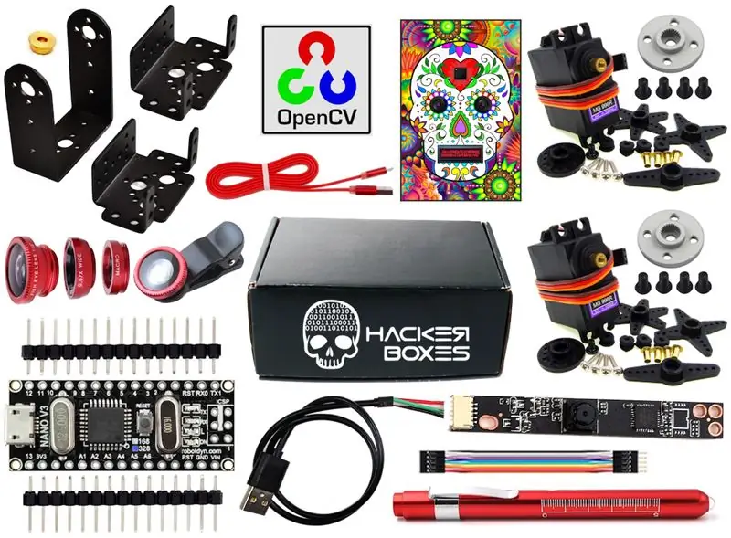 HackerBox 0024: Conteúdo da caixa