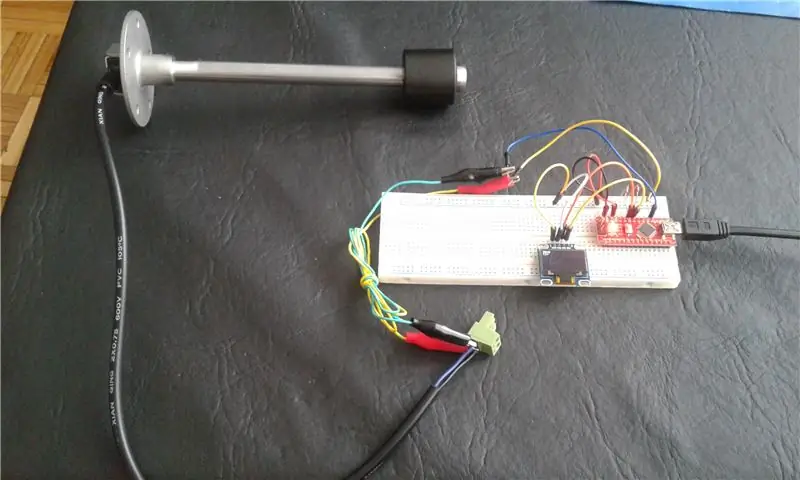 Meet die brandstofvlak met Arduino