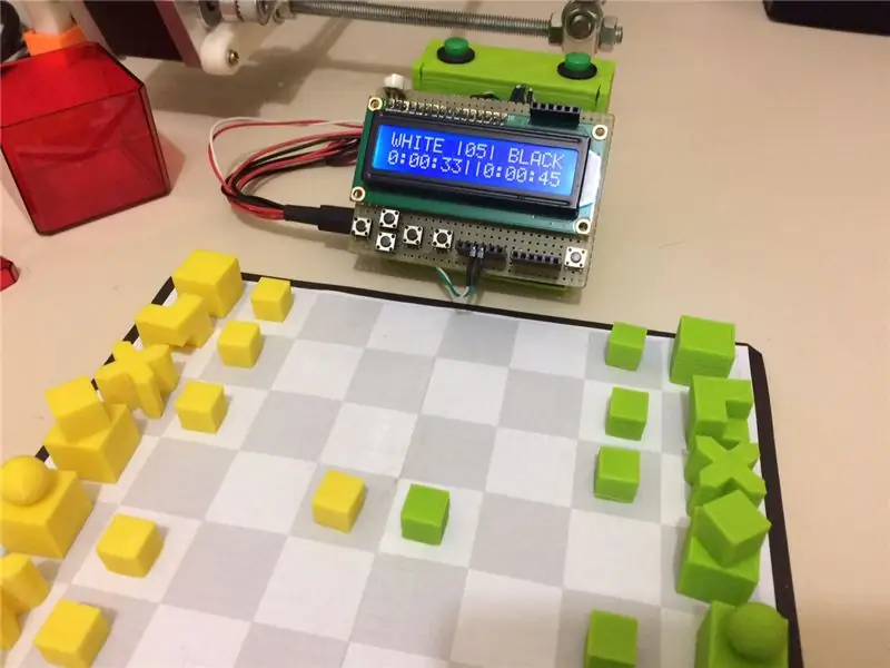 Eenvoudige Arduino -skaakklok