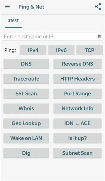 Ping & Net Kullanarak IP Adresi Alın