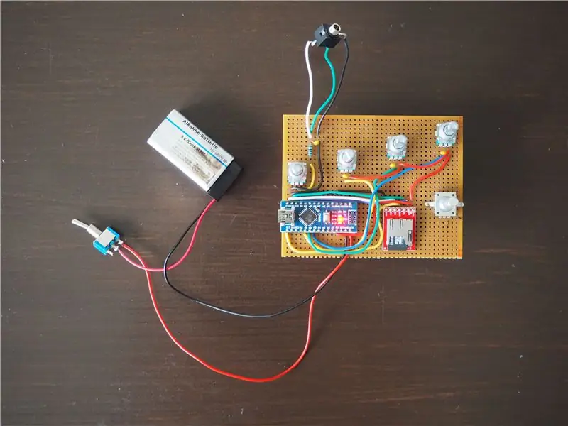 ANDI - Satunnainen rytmingeneraattori - Elektroniikka