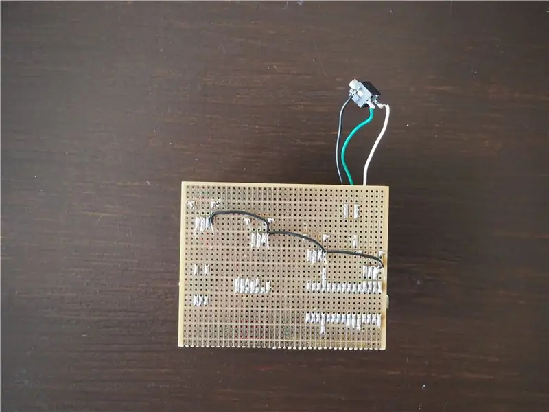 Verbinden & Lötdrähte Verbinden der Potentiometer mit dem Arduino (2/2)