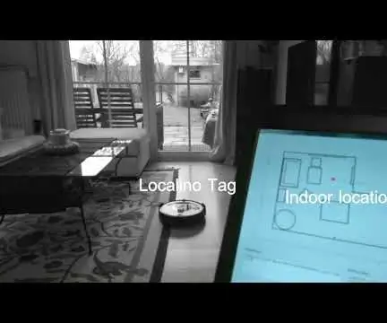 Localino izseko Roomba IRobot, kartē vidi un ļauj kontrolēt .: 4 soļi