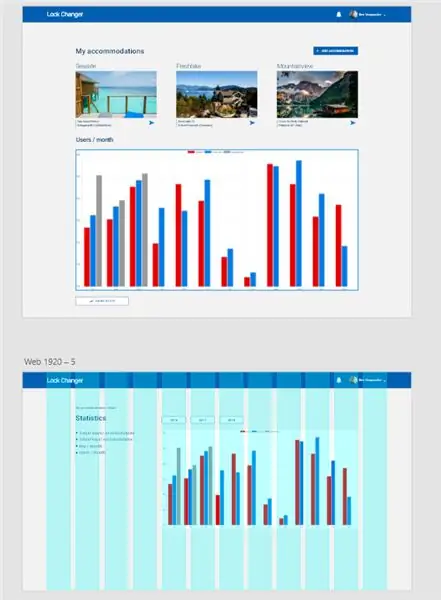 Projete o site responsivo