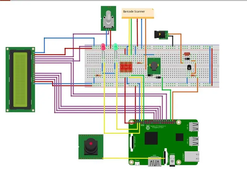 Esquema de Fritzing