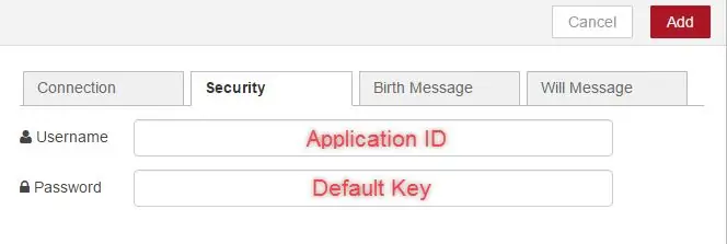 I-configure ang MQTT-node