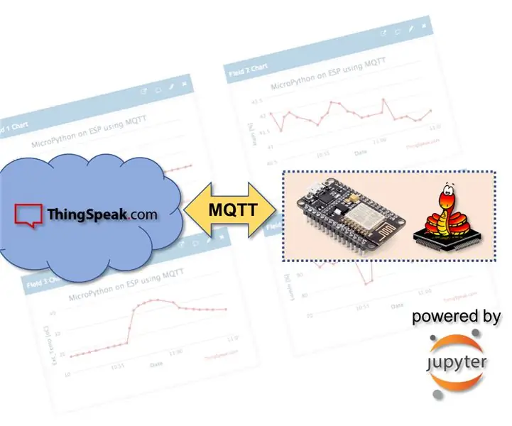 IoT helpotti: ESP-MicroPython-MQTT-Thing Puhe: 12 vaihetta