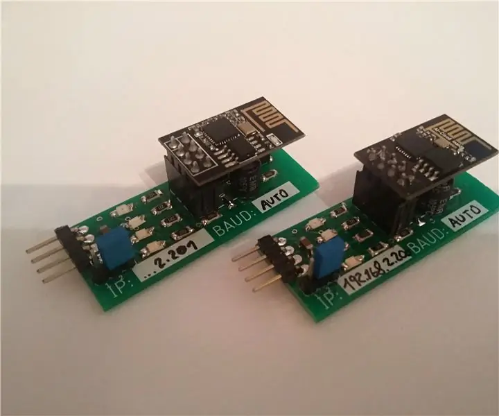 Wireless Serial (UART) vir Arduino/STM32/ens .: 3 stappe (met foto's)