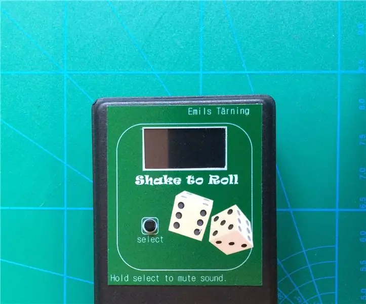 Arduino Oled Dice: 10 qadam (rasmlar bilan)