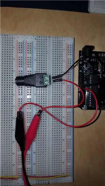 Připojení sond k Arduino UNo