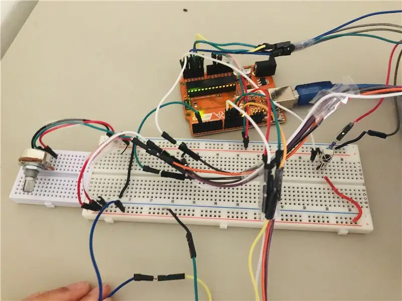 LCD Display Home Lock System