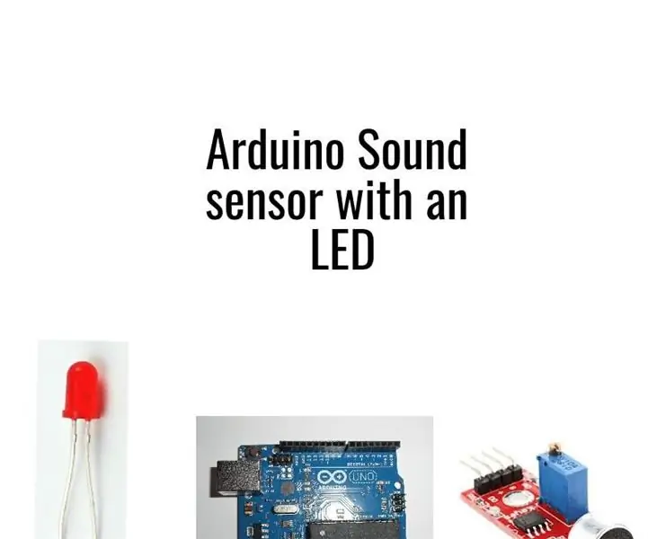 Arduino lydsensor med LED: 4 trin