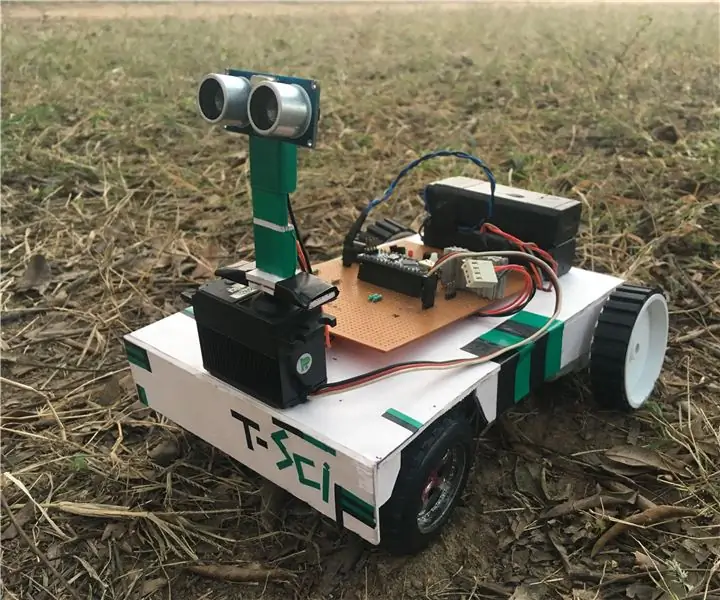 Arduino Obstacle Pag-iwas sa Robot (Bersyon ng Pag-upgrade): 7 Mga Hakbang (na may Mga Larawan)