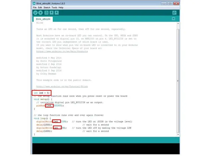 Programa ATtiny84