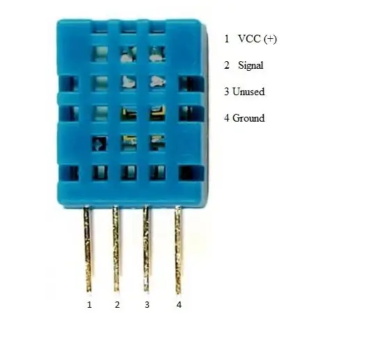 Collega Arduino a DHT11