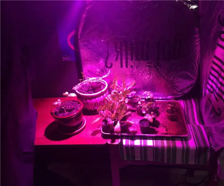 100 วัตต์ LED Grow Light: 5 ขั้นตอน (พร้อมรูปภาพ)