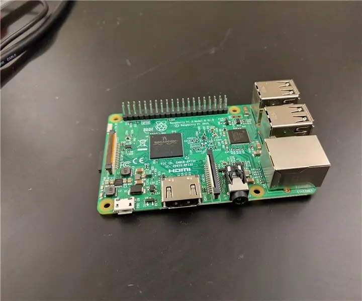 Κάμερα ανίχνευσης κίνησης Raspberry Pi 3 με ζωντανή ροή: 6 βήματα