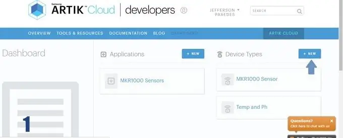 Configuración de ARTIK Cloud