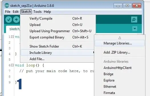 Software necesario para la configuración