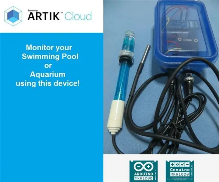 Monitering van waterkwaliteit met behulp van MKR1000 en ARTIK Cloud: 13 stappe (met foto's)