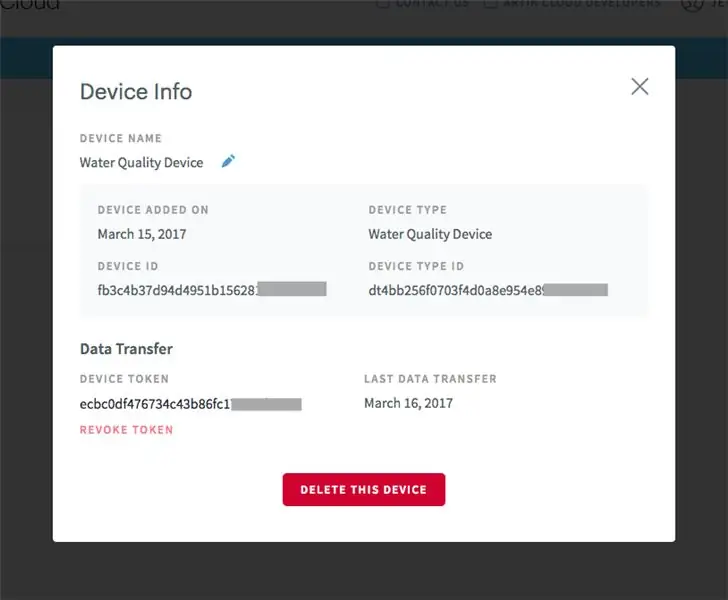 Connecteu ARTIK Cloud al vostre dispositiu