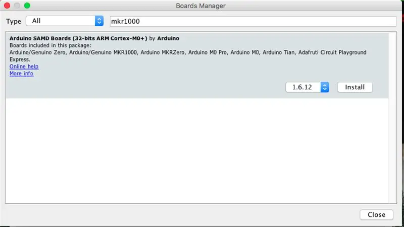 Configureu el vostre Arduino IDE Board Manager