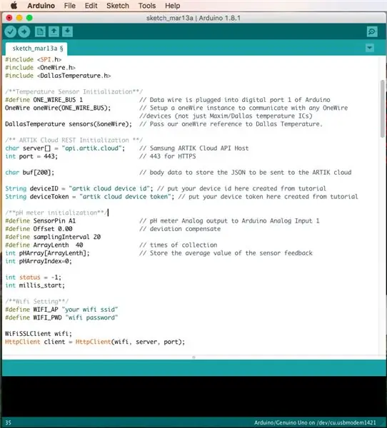 Prenesite Arduino kod