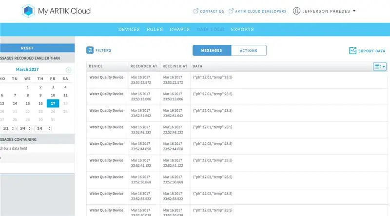 Téléchargez le code Arduino