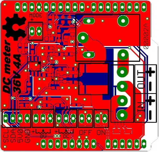 Circuito do Medidor PCB