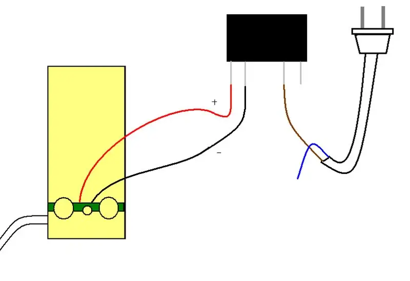 Connecteu el cable d'alimentació