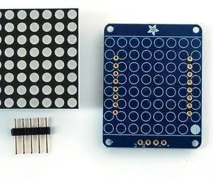 Individualizuotas simbolių generatorius („Adafruit HT16k33 Matrix“): 3 žingsniai