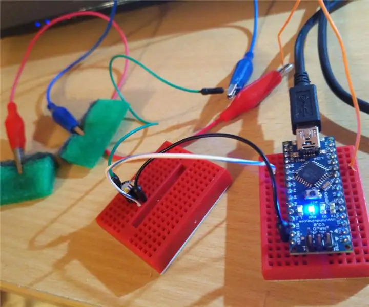 Arduino TDCS Super Simple: Տրանսկրանալ ուղիղ հոսանքի խթանիչ (tDCS) DIY ՝ 5 քայլ