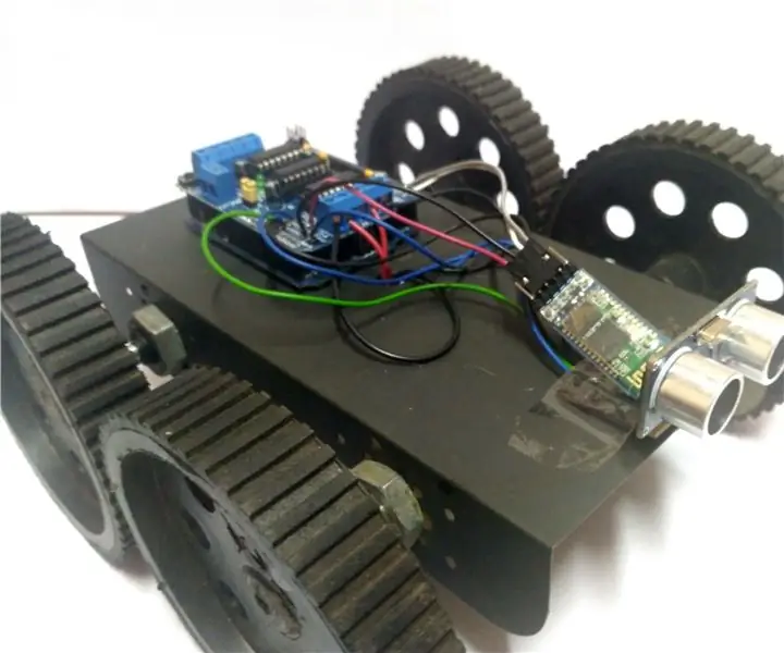 Robot koji izbjegava prepreke pomoću Arduino Uno: 5 koraka (sa slikama)