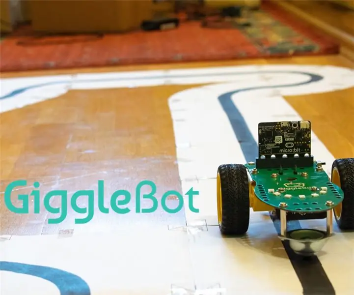 „GiggleBot“linijos sekėjo derinimas - išplėstinis: 7 žingsniai