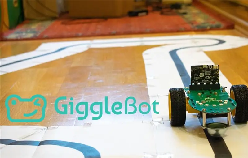 Sintonització del seguidor de la línia GiggleBot: avançat