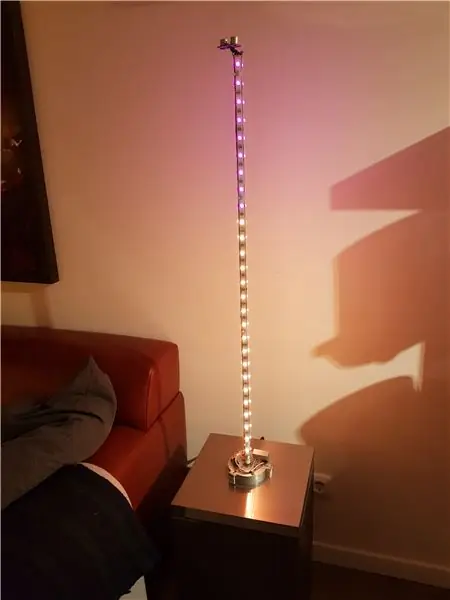 „The New Innards of the Lamp“- dalių sąrašas