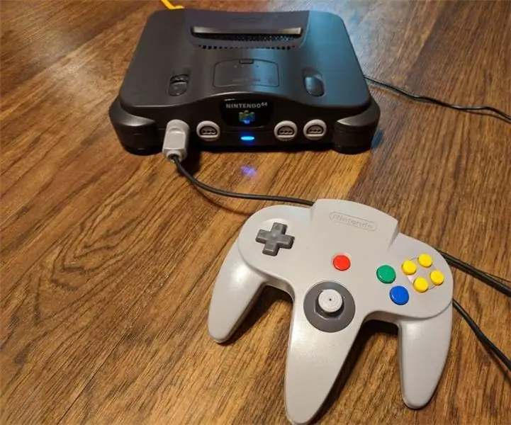 N64 emuliacijos sistema, sukurta naudojant „Odroid XU4“: 8 žingsniai (su nuotraukomis)