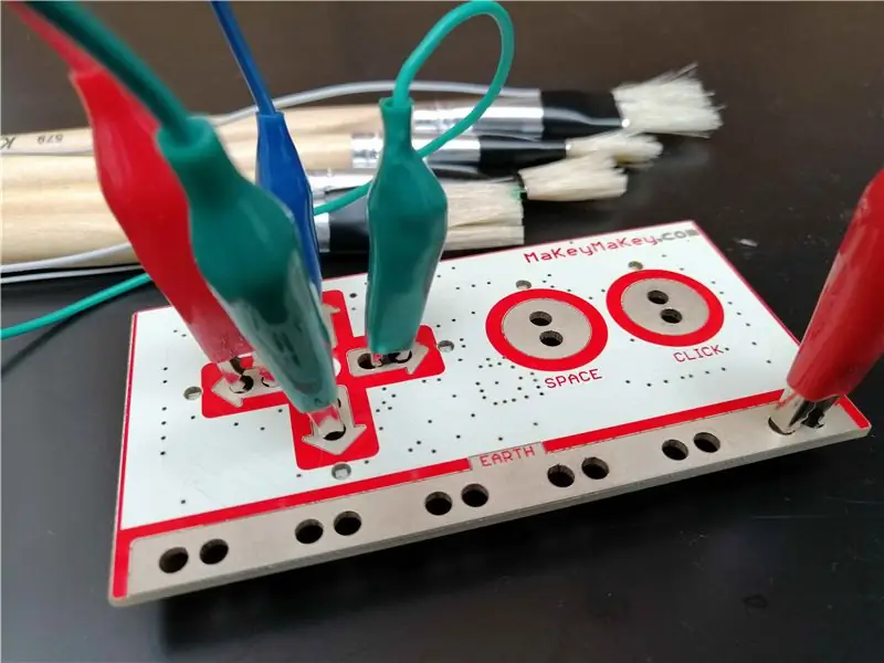 Kapcsolatok a Makey Makey -vel