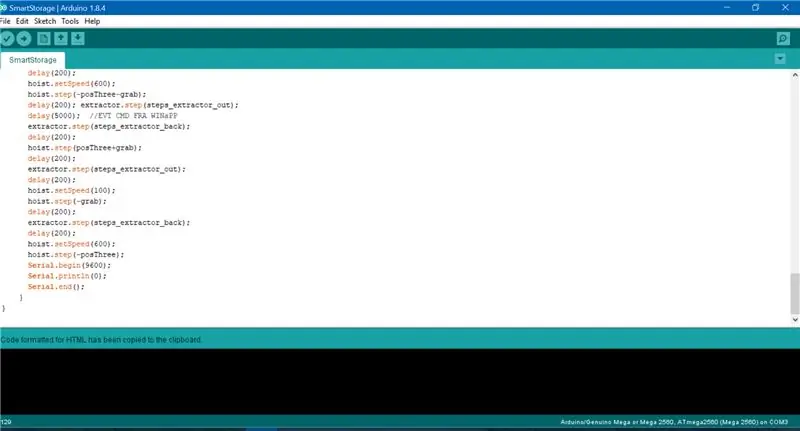 Koda za Arduino